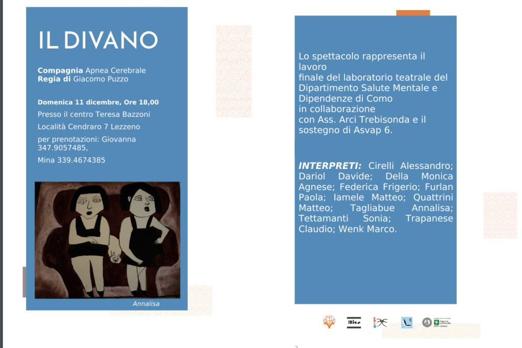 Spettacolo Teatrale: Il&nbsp;Divano