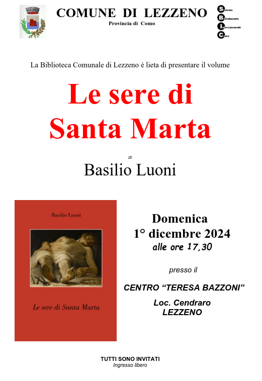 Le Sere di Santa&nbsp;Marta